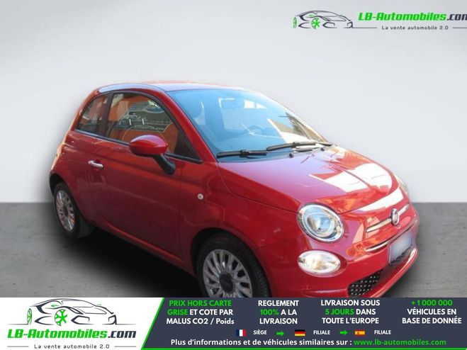 Fiat 500 1.2 69 ch BVA Rouge de 2021