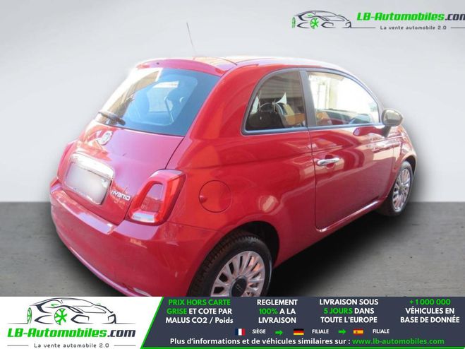Fiat 500 1.2 69 ch BVA Rouge de 2021