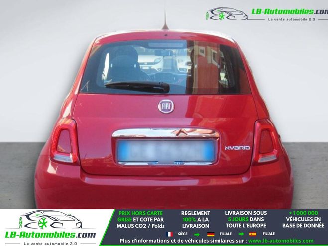 Fiat 500 1.2 69 ch BVA Rouge de 2021