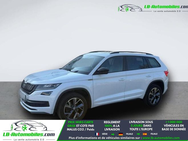 Skoda Kodiaq 2.0 TDI 190 BVA 4x4 7pl Blanc M�tallique de 2020
