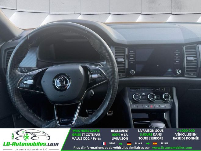 Skoda Kodiaq 2.0 TDI 190 BVA 4x4 7pl Blanc M�tallique de 2020