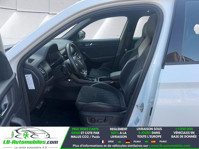 Skoda Kodiaq 2.0 TDI 190 BVA 4x4 7pl Blanc M�tallique de 2020