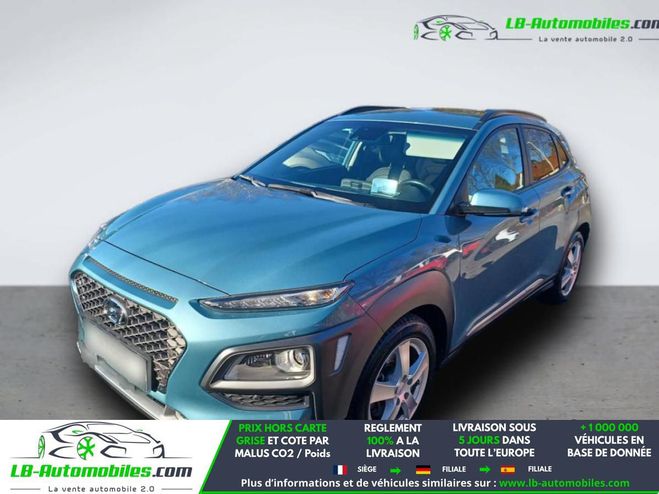 Hyundai Kona 1.6 T-GDi 177 BVA Bleu M�tallique de 2019