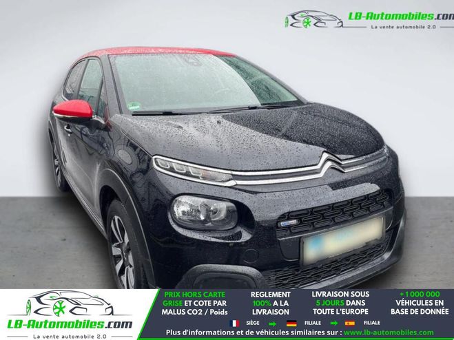 Citroen C3 PureTech 68 BVM Noir M�tallique de 2017