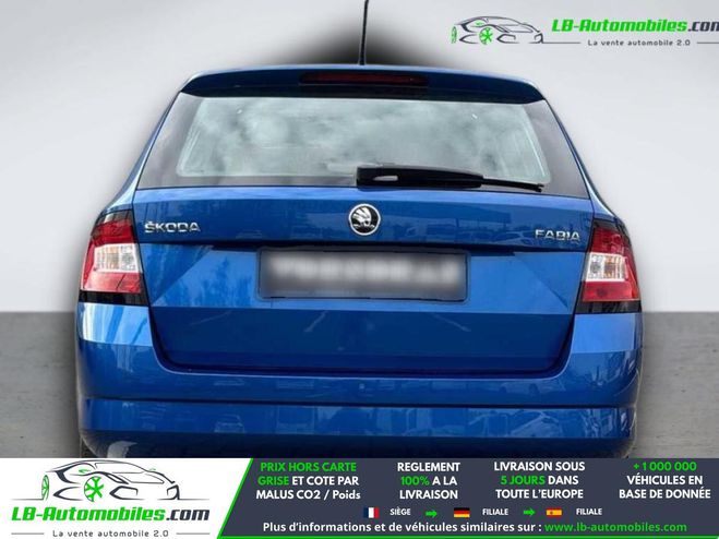 Skoda Fabia 1.0 TSI 95 ch BVM Bleu M�tallique de 2018