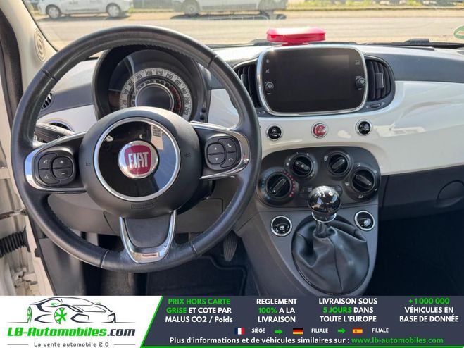 Fiat 500 1.2 69 ch BVM Blanc M�tallique de 2017