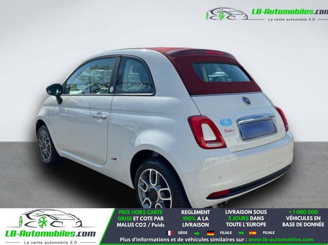 Fiat 500 1.2 69 ch BVM Blanc M�tallique de 2017