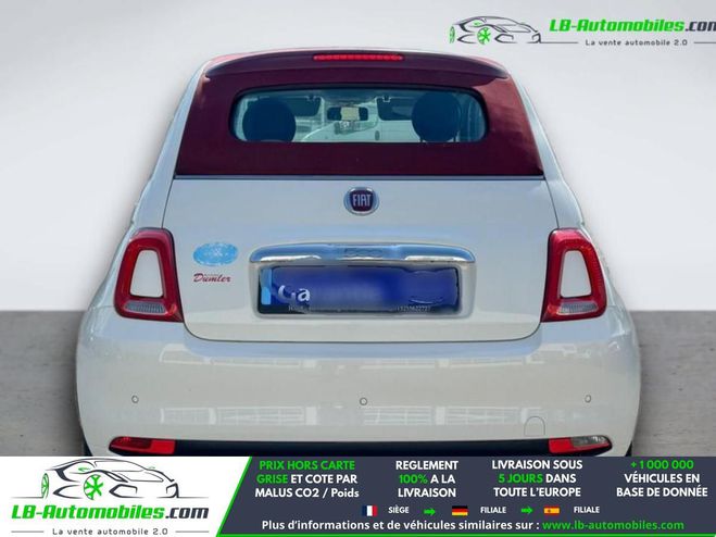 Fiat 500 1.2 69 ch BVM Blanc M�tallique de 2017