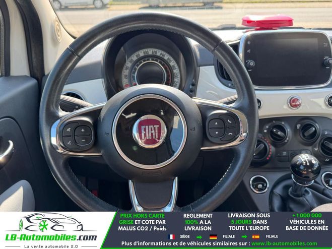 Fiat 500 1.2 69 ch BVM Blanc M�tallique de 2017
