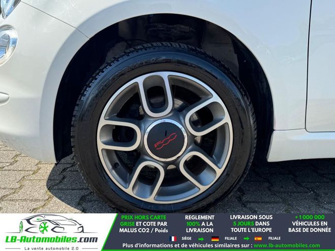 Fiat 500 1.2 69 ch BVM Blanc M�tallique de 2017