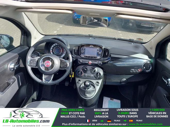 Fiat 500 0.9 85 ch TwinAir BVM Noir M�tallique de 2018