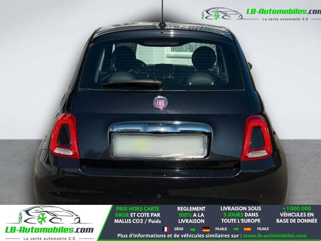 Fiat 500 0.9 8V 85 ch TwinAir BVM Noir M�tallique de 2016