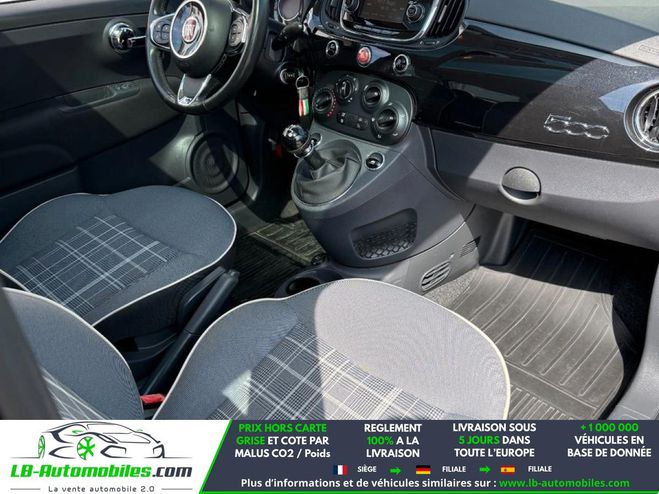 Fiat 500 0.9 8V 85 ch TwinAir BVM Noir M�tallique de 2016