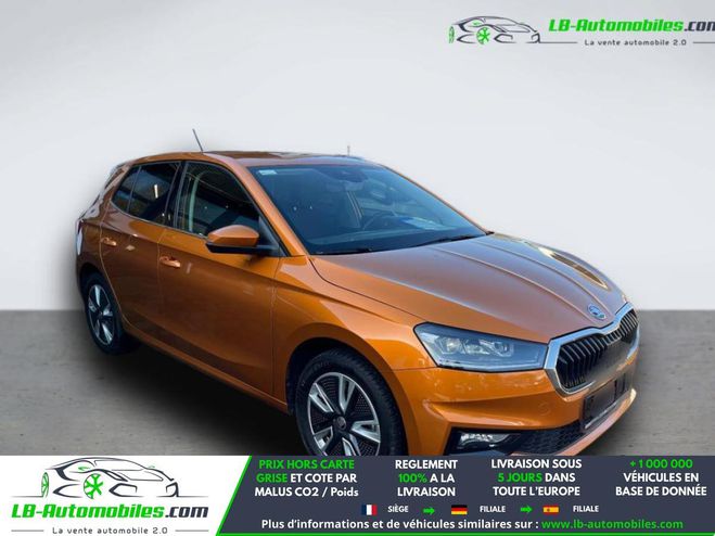 Skoda Fabia 1.0 TSI 110 ch BVA Orange M�tallique de 2021