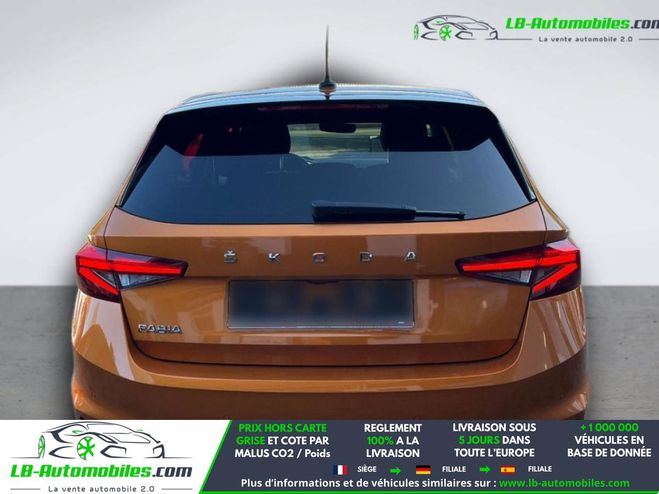 Skoda Fabia 1.0 TSI 110 ch BVA Orange M�tallique de 2021
