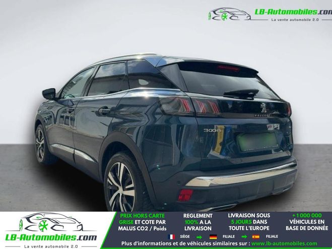 Peugeot 3008 Puretech 180ch  BVA Bleu M�tallique de 2021