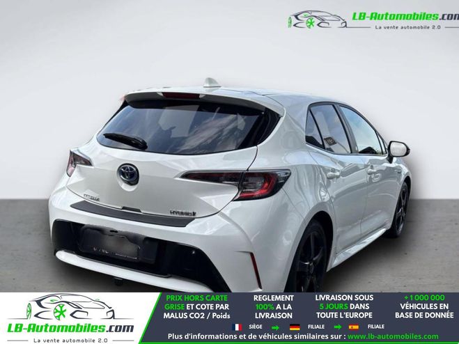 Toyota Corolla Hybride 122 ch BVA Blanc de 2020