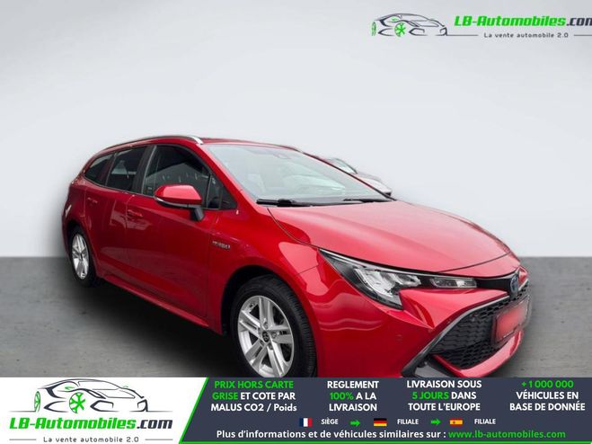 Toyota Corolla Hybride 122 ch BVA Rouge M�tallique de 2020