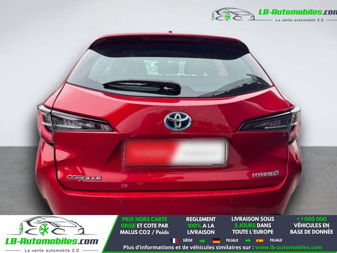 Toyota Corolla Hybride 122 ch BVA Rouge M�tallique de 2020