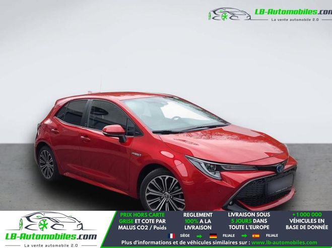 Toyota Corolla Hybride 122 ch BVA Rouge de 2020
