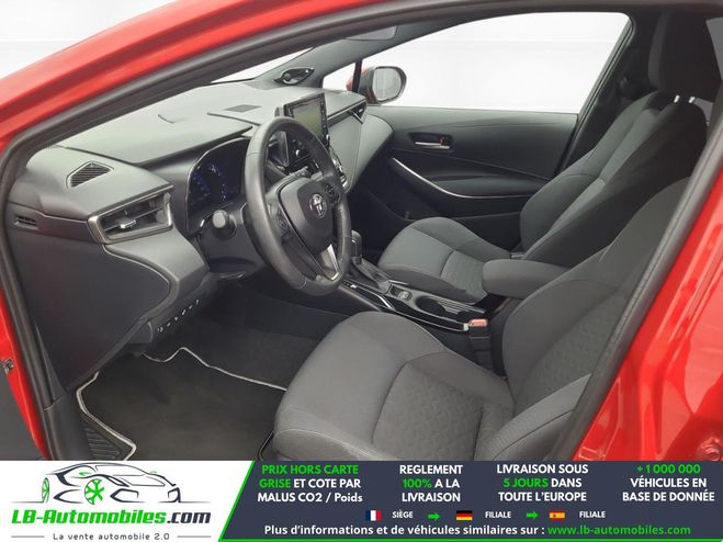 Toyota Corolla Hybride 122 ch BVA Rouge de 2020