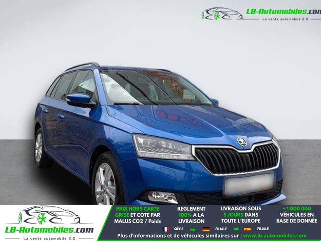 Skoda Fabia 1.0 TSI 95 ch BVM Bleu M�tallique de 2018