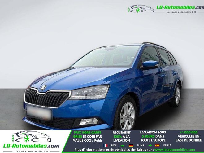 Skoda Fabia 1.0 TSI 95 ch BVM Bleu M�tallique de 2018