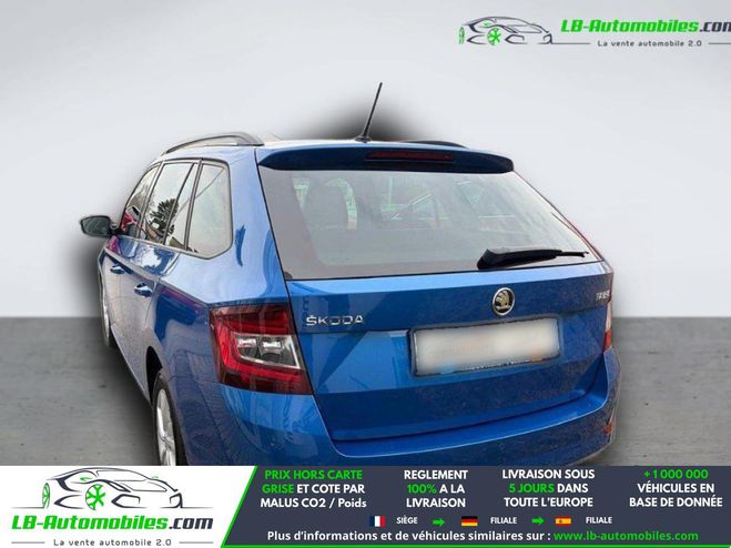 Skoda Fabia 1.0 TSI 95 ch BVM Bleu M�tallique de 2018