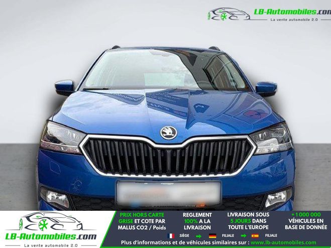 Skoda Fabia 1.0 TSI 95 ch BVM Bleu M�tallique de 2018