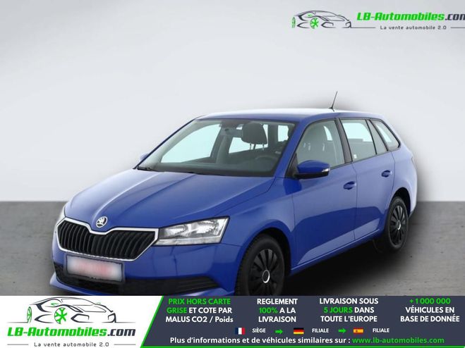 Skoda Fabia 1.0 MPI 75 ch BVM Bleu de 2019
