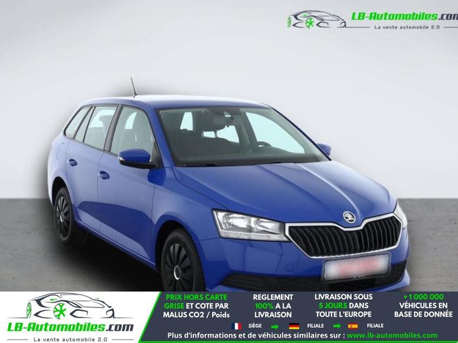 Skoda Fabia 1.0 MPI 75 ch BVM Bleu de 2019