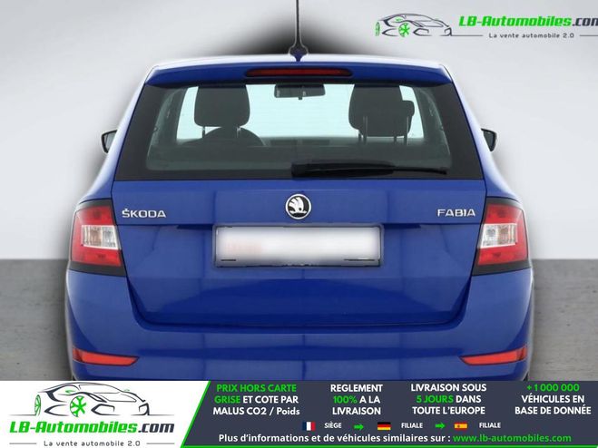Skoda Fabia 1.0 MPI 75 ch BVM Bleu de 2019