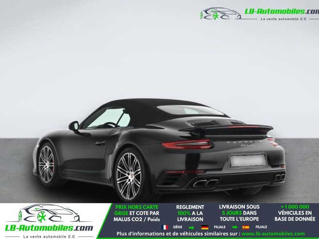 Porsche 911 Turbo 3.8i 521 PDK Noir M�tallique de 2016