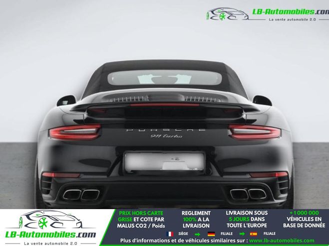 Porsche 911 Turbo 3.8i 521 PDK Noir M�tallique de 2016