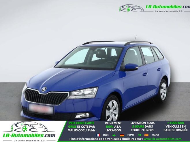 Skoda Fabia 1.0 MPI 75 ch BVM Bleu de 2019
