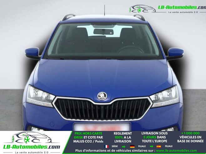 Skoda Fabia 1.0 MPI 75 ch BVM Bleu de 2019