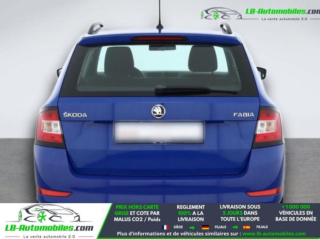 Skoda Fabia 1.0 MPI 75 ch BVM Bleu de 2019