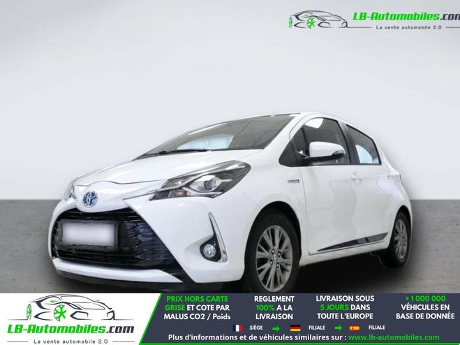 Toyota Yaris HYBRIDE 100ch Blanc de 2018
