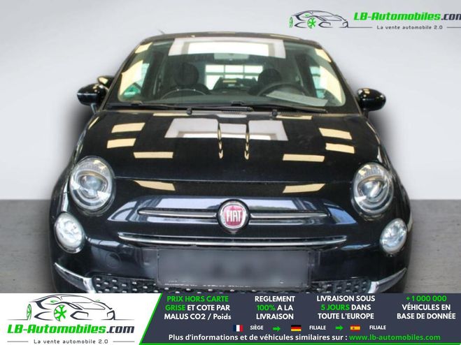 Fiat 500 1.2 69 ch BVM Noir M�tallique de 2017