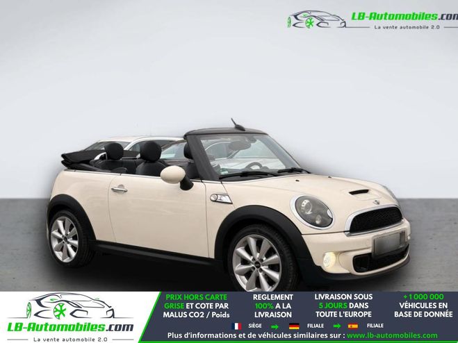 Mini Cabrio 184 ch BVM Blanc de 2015
