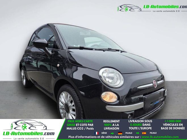 Fiat 500 1.2 8V 69 ch Noir M�tallique de 2015