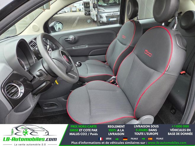 Fiat 500 1.2 8V 69 ch Noir M�tallique de 2015