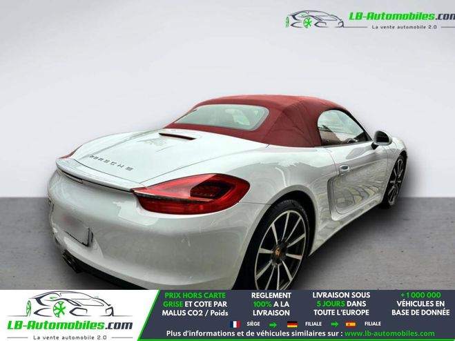Porsche Boxster 2.7i 265 ch BVM Blanc M�tallique de 2015