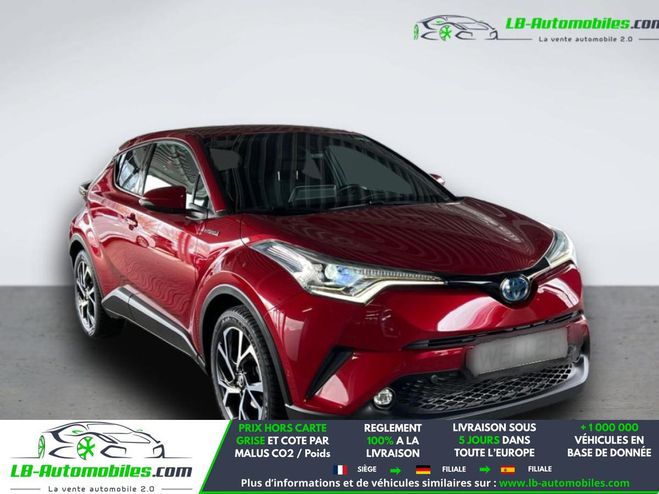 Toyota C HR Hybride 122 ch BVA Rouge M�tallique de 2018