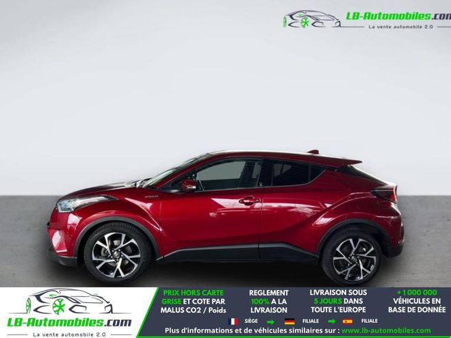 Toyota C HR Hybride 122 ch BVA Rouge M�tallique de 2018