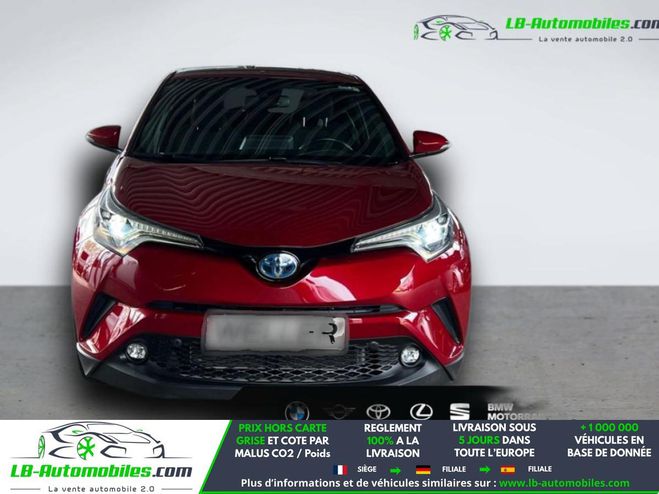 Toyota C HR Hybride 122 ch BVA Rouge M�tallique de 2018