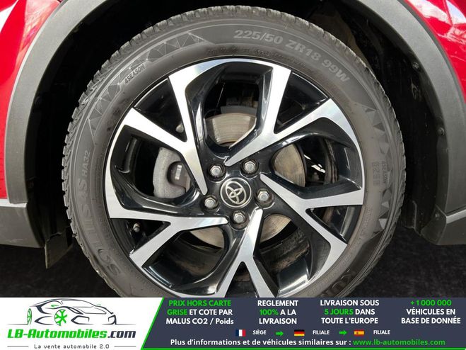 Toyota C HR Hybride 122 ch BVA Rouge M�tallique de 2018