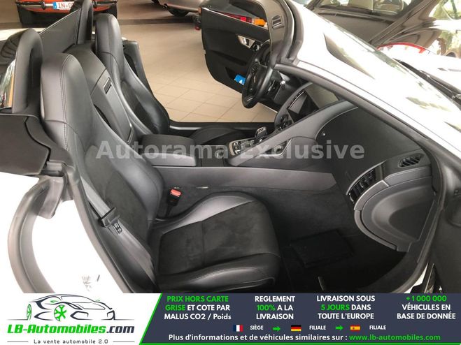Jaguar F-Type Cabriolet V6 3L  340 ch BVA Blanc de 2016