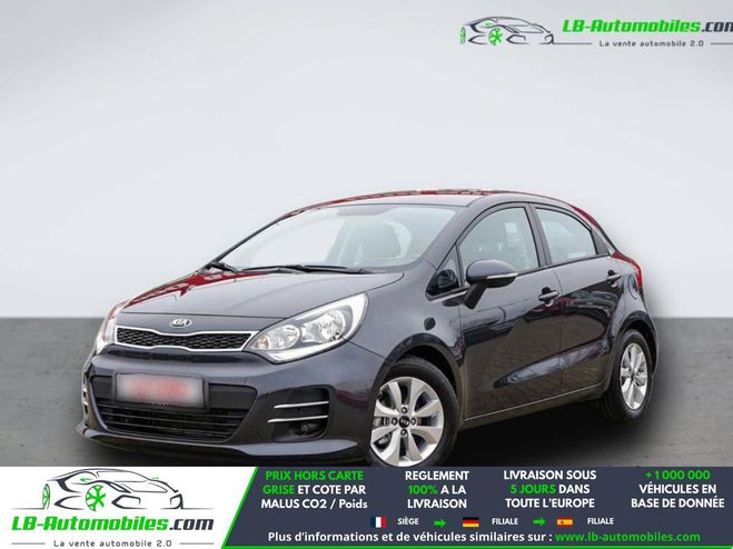 Kia Rio 1.2L 85 Rouge M�tallique de 2016