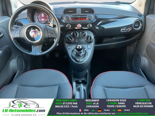 Fiat 500 0.9 8V 85 ch TwinAir Noir M�tallique de 2015